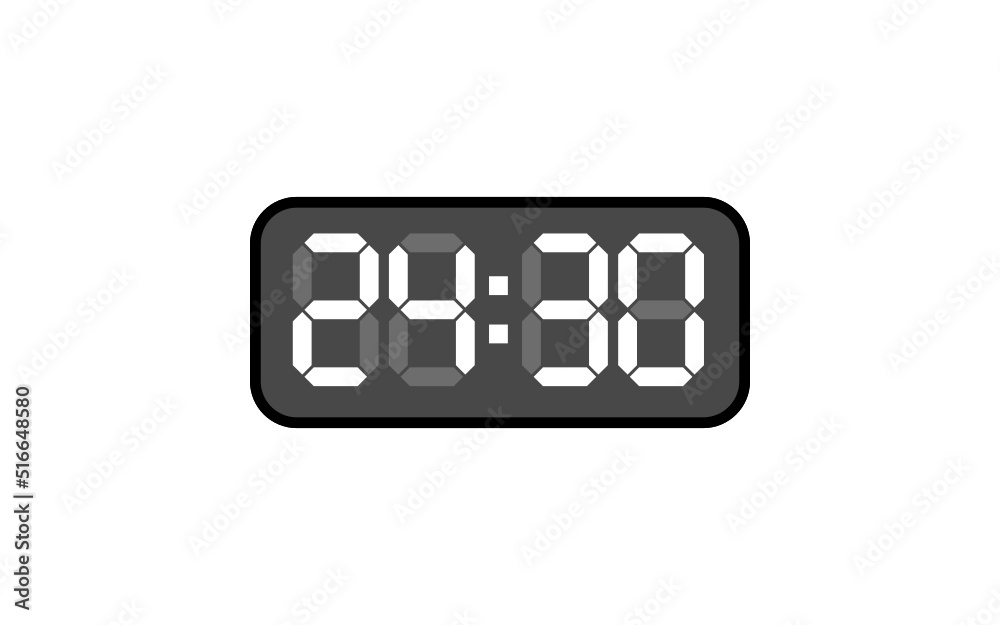 Digital clock, Alarm digital clock, Modern clock, Clock vector, Vector format, 13 to 24 Digital clock, Alarm digital clock, Modern clock, Clock vector, Vector format, 13 to 24