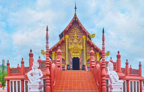 Visit Royal pavilion of Rajapruek park, Chiang Mai, Thailand photo