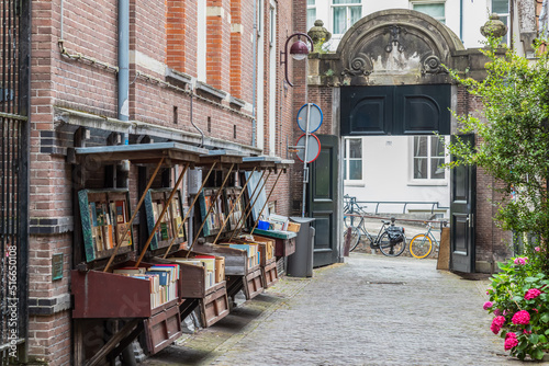 Sale of second-hand books, audio books, DVDs and CDs, which have been donated by private individuals.