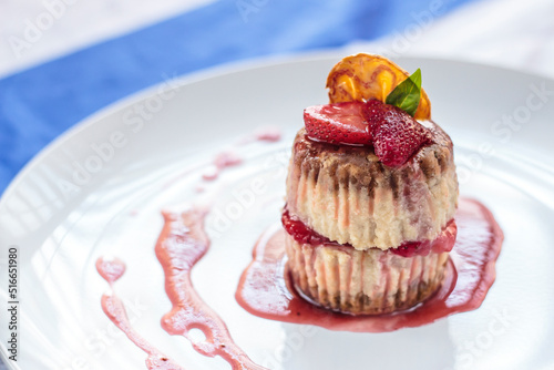 Strawberry cupcake