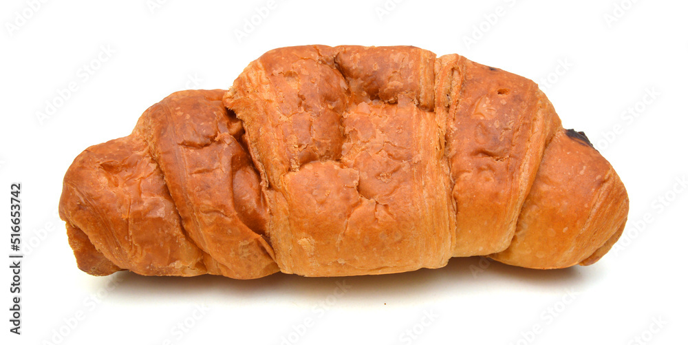 Fresh and tasty croissant over white background Fresh and tasty croissant over white background