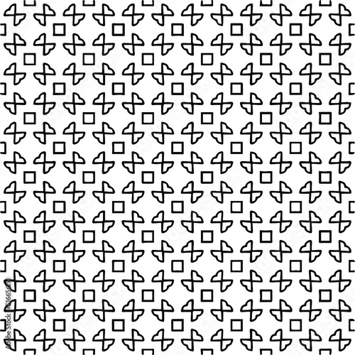  Abstract background with black and white pattern. Unique geometric vector swatch. Perfect for site backdrop, wrapping paper, wallpaper, textile and surface design. 