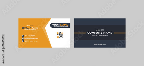 Corporate business card template