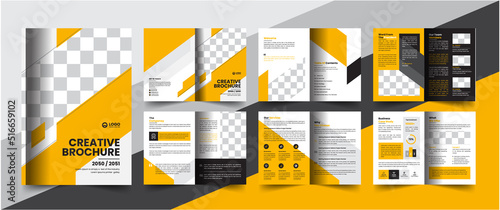 corporate company profile brochure annual report booklet business proposal layout concept design