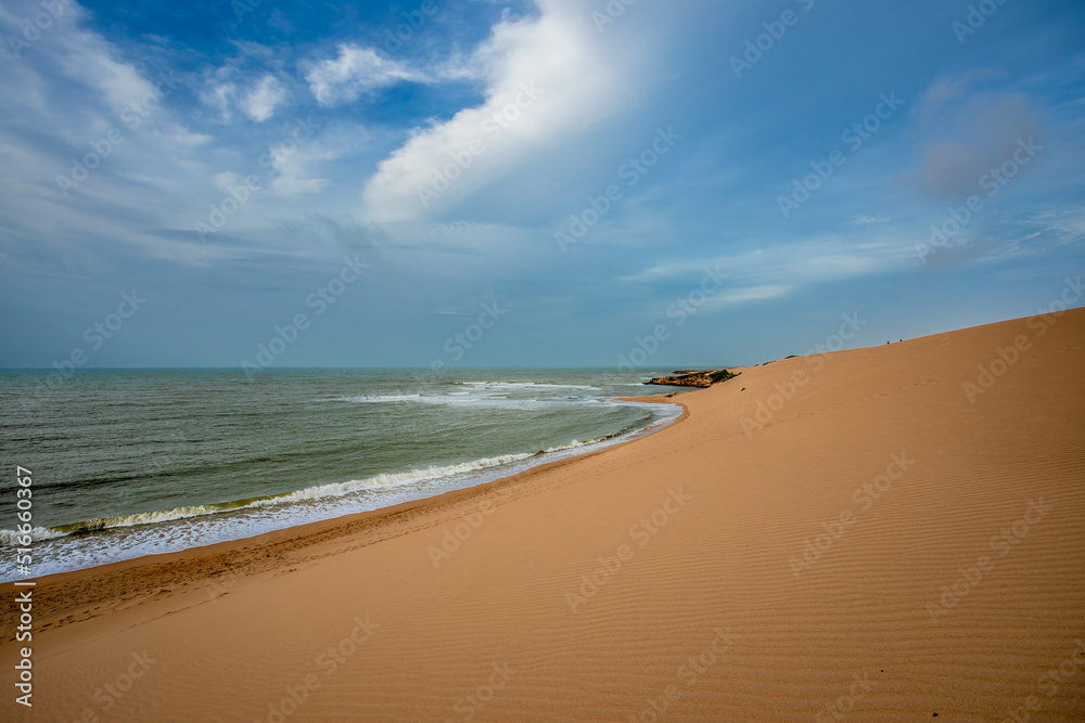 the Taroa dunes at Punta Gallinas, the northernmost site in Colombia and South America