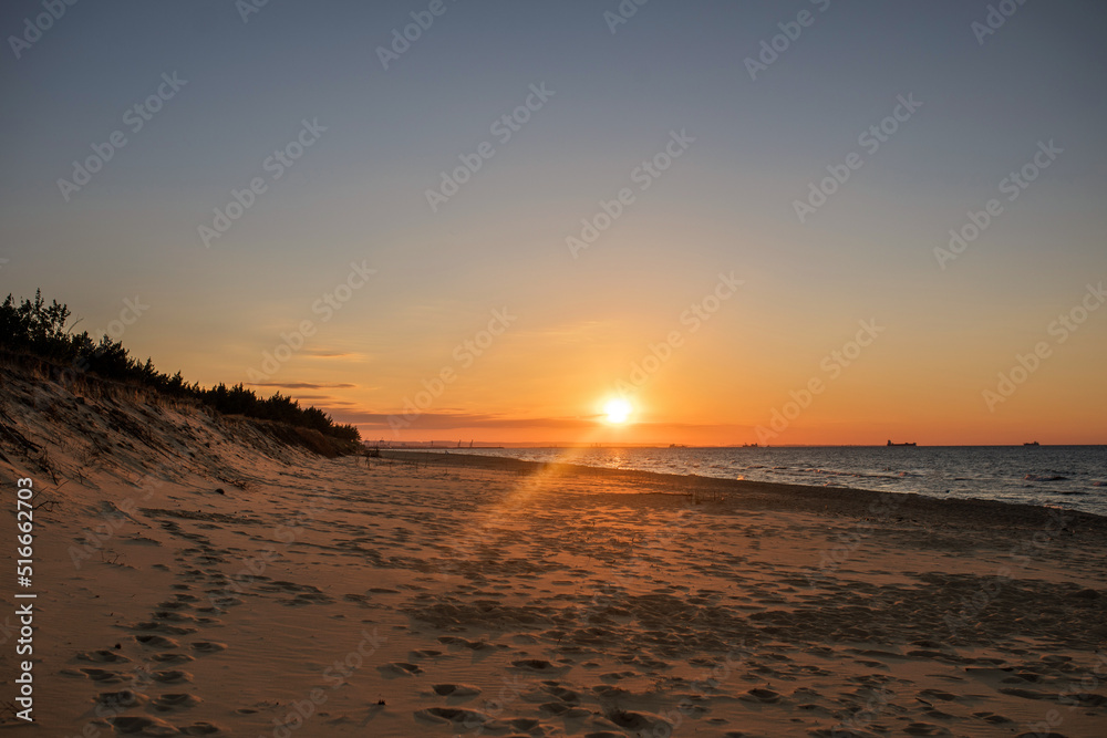 Fototapeta premium zachód słońca