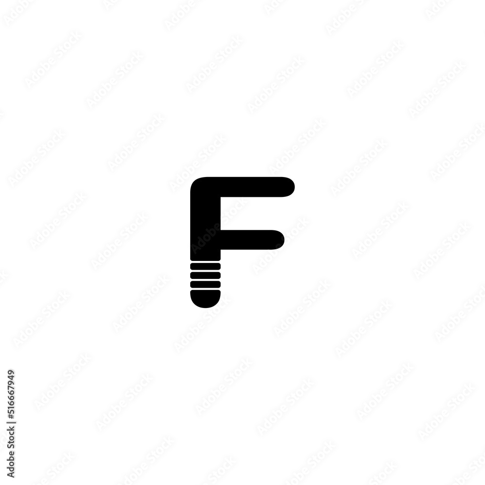 letter F logo vector illustration design letter F logo vector illustration design