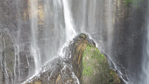 beautiful tumpak sewu waterfall in Indonesia
