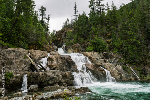 Myra Falls, Strathcona Provincial Park, Vancouver Island, British Columbia, Canada photo