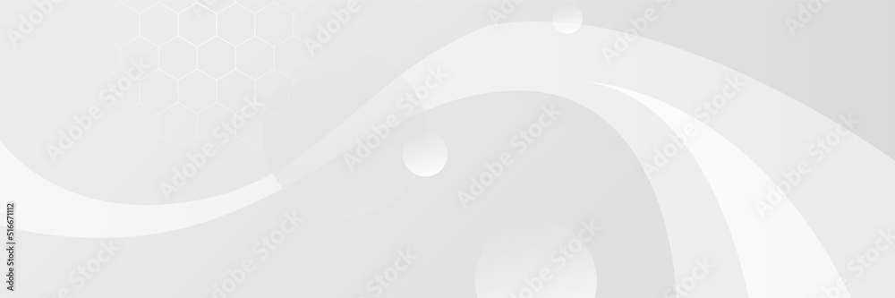 White abstract background. Vector abstract graphic design banner pattern background template.