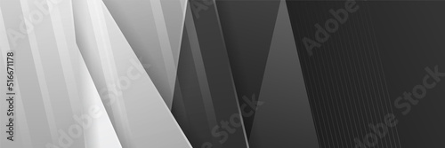 Black abstract background. Vector abstract graphic design banner pattern background template.