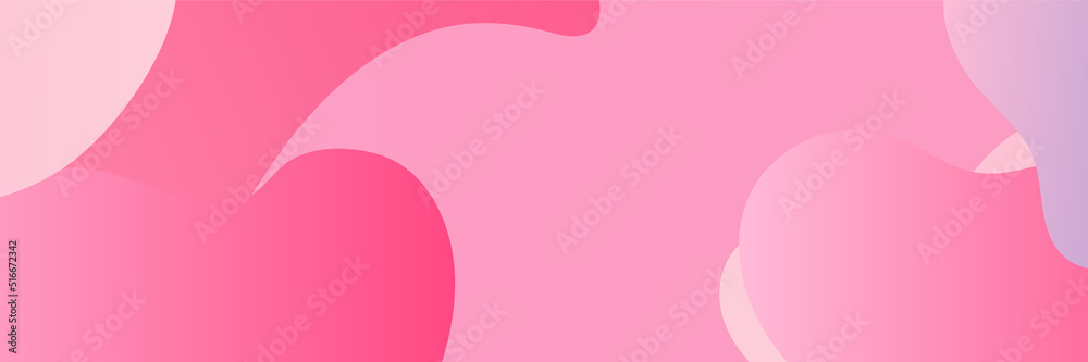 Pink abstract banner background. Vector abstract graphic design banner pattern background template.