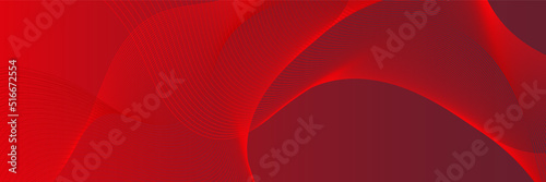 Red abstract banner background. Vector abstract graphic design banner pattern background template.