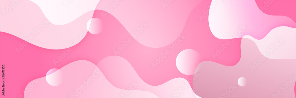 Pink abstract banner background. Vector abstract graphic design banner pattern background template. Pink abstract banner background. Vector abstract graphic design banner pattern background template.