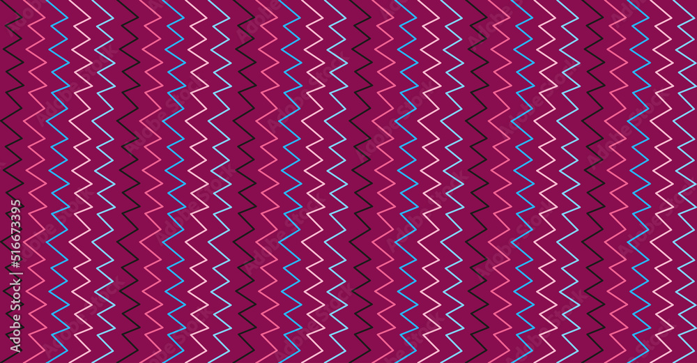 Vertical wavy stripes brights colors seamless pattern. Thin lines vertical curve. For web design, prints, wrapping paper, fabrics, covers, flyers, banners, posters. Vector illustration Vertical wavy stripes brights colors seamless pattern. Thin lines vertical curve. For web design, prints, wrapping paper, fabrics, covers, flyers, banners, posters. Vector illustration