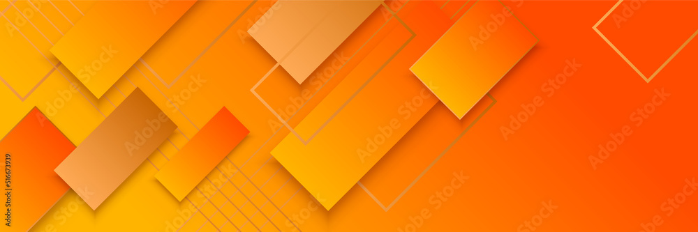 Orange abstract banner background. Abstract modern orange yellow white banner background gradient color. Yellow and orange gradient with circle halftone pattern curve wave decoration. Orange abstract banner background. Abstract modern orange yellow white banner background gradient color. Yellow and orange gradient with circle halftone pattern curve wave decoration.