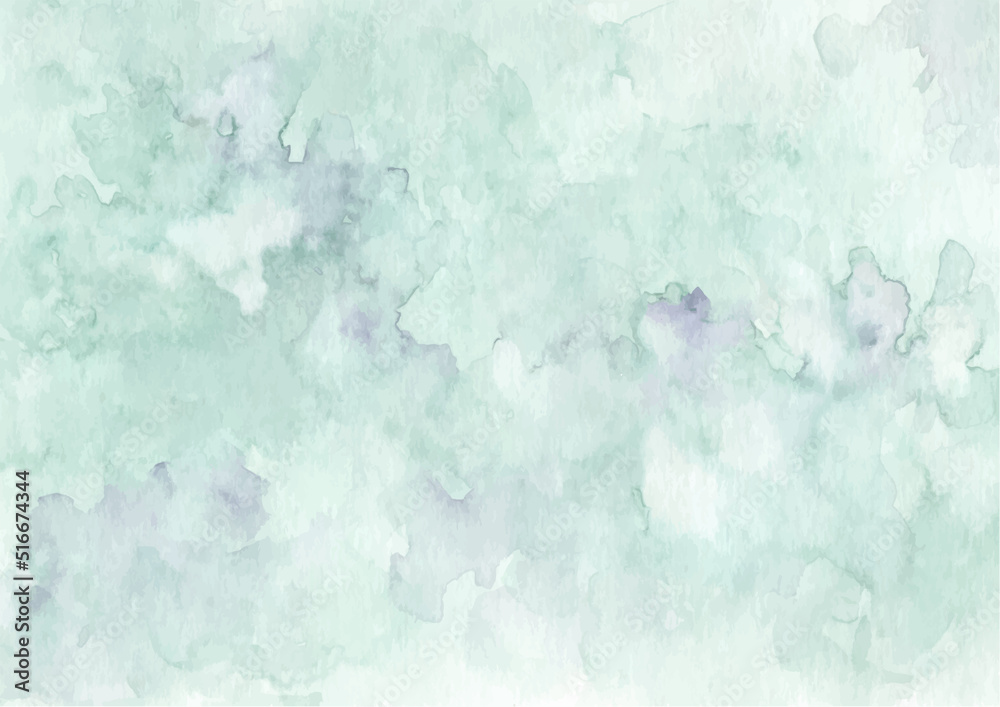 Soft green watercolor abstract background Soft green watercolor abstract background
