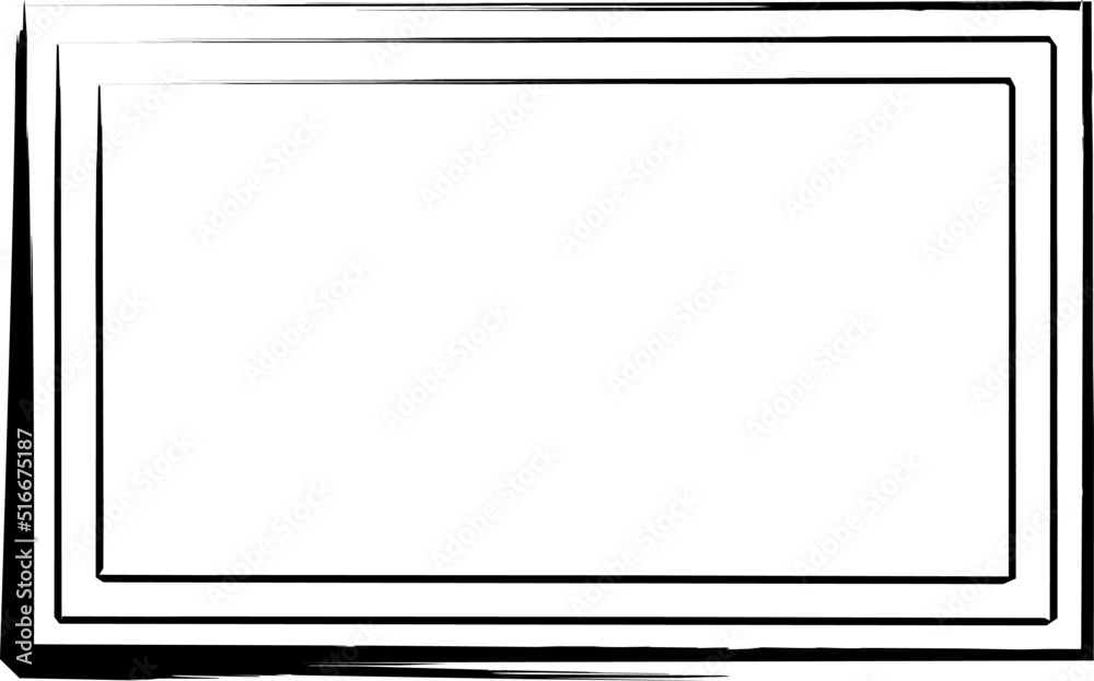 rectangles frame for image with distress texture rectangles frame for image with distress texture