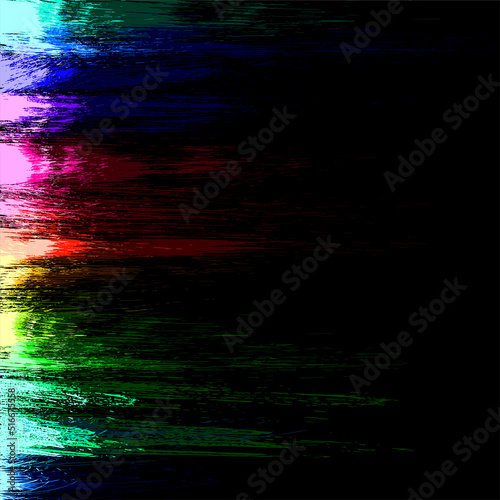 Colorful abstract grunge background, vector EPS10. Multicolor abstract wallpaper. Vivid backgrounds series. Bright rainbow colours. Vector without gradient with copy-space. High quality traced brushes
