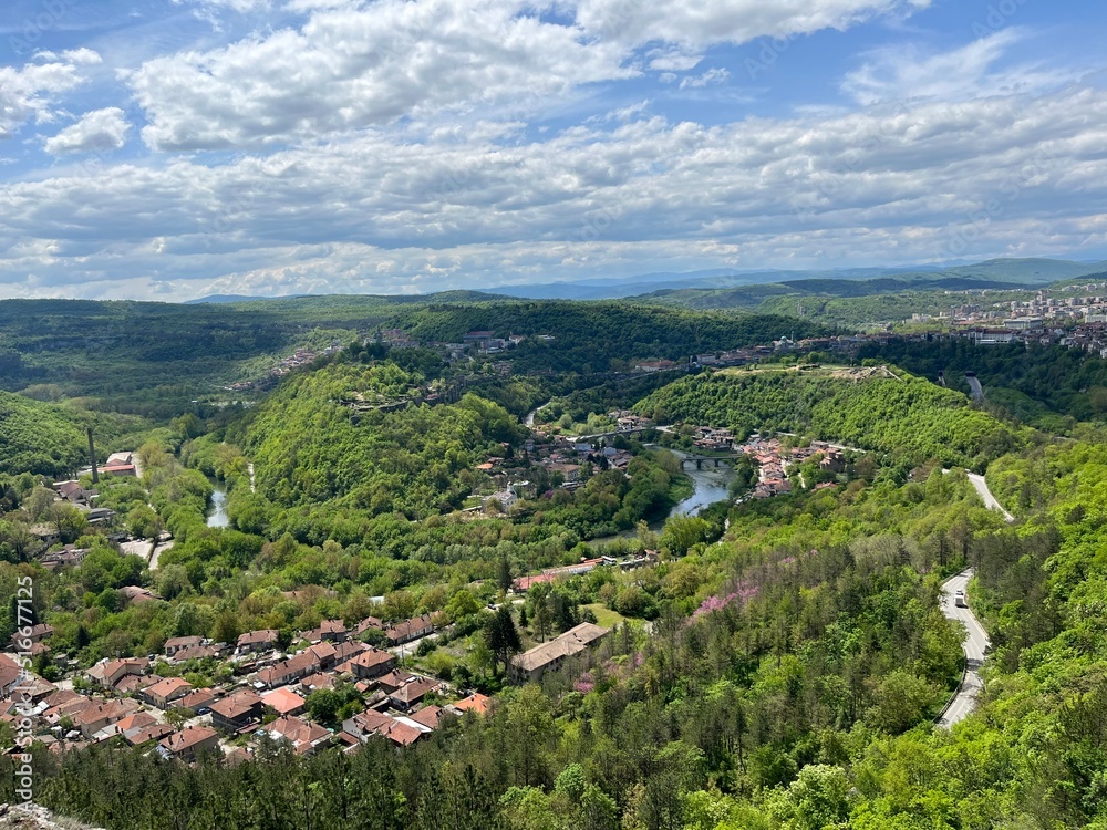 View on the valley