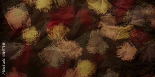 Abstract vintage texture dark color splash background 