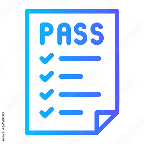 pass gradient icon