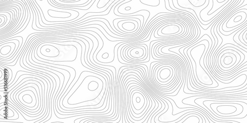 Black and white abstract background vector, Abstract topographic contours map background .Topographic background and texture, monochrome image. 3D waves. Marble texture with natural pattern .