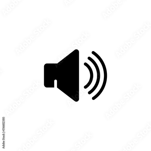Wallpaper Mural Speaker icon vector. Sound icon vector Torontodigital.ca