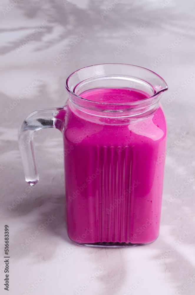 Thick pink drink Thick pink drink