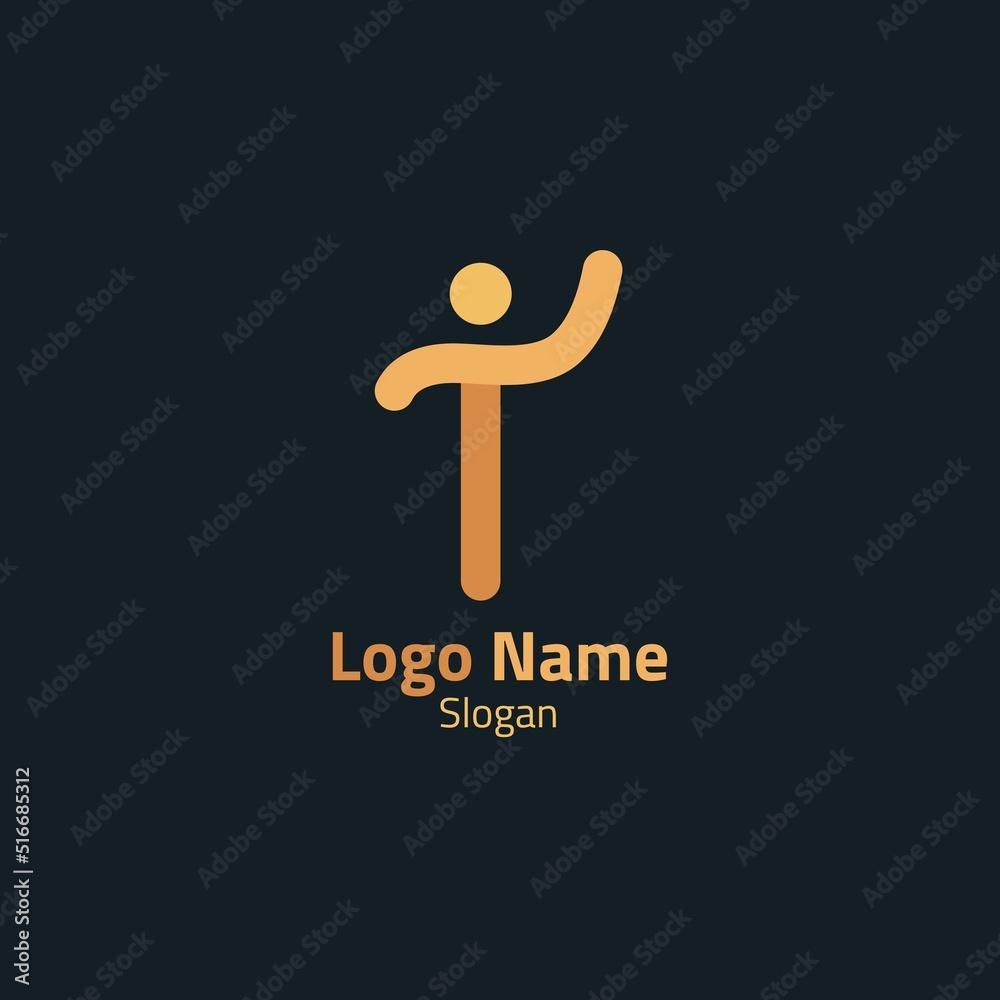 A line logo that resembles people and letters, is also suitable for fashion brands. A line logo that resembles people and letters, is also suitable for fashion brands.