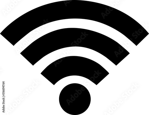 Wi fi Icon vector illustration on white background.eps
