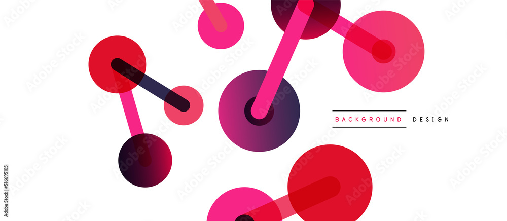 Line points connections geometric abstract background. Circles connected by lines. Trendy techno business template for wallpaper, banner, background or landing Line points connections geometric abstract background. Circles connected by lines. Trendy techno business template for wallpaper, banner, background or landing