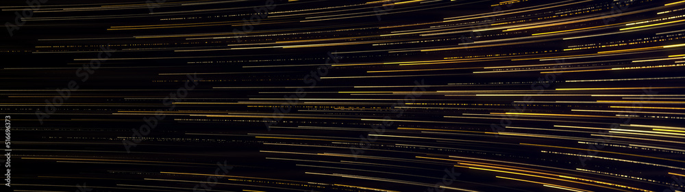 Gold Particles lines Awards Background Widescreen