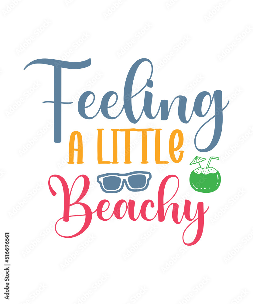 Summer Beach Bundle SVG, Beach Svg Bundle, Summertime, Funny Beach ...