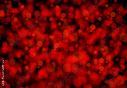 abstract red bokeh background.