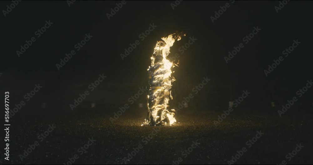 Burning man or burning witch at stake