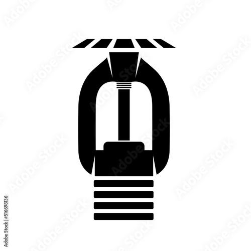 Sprinkler head icon vector illustration	
