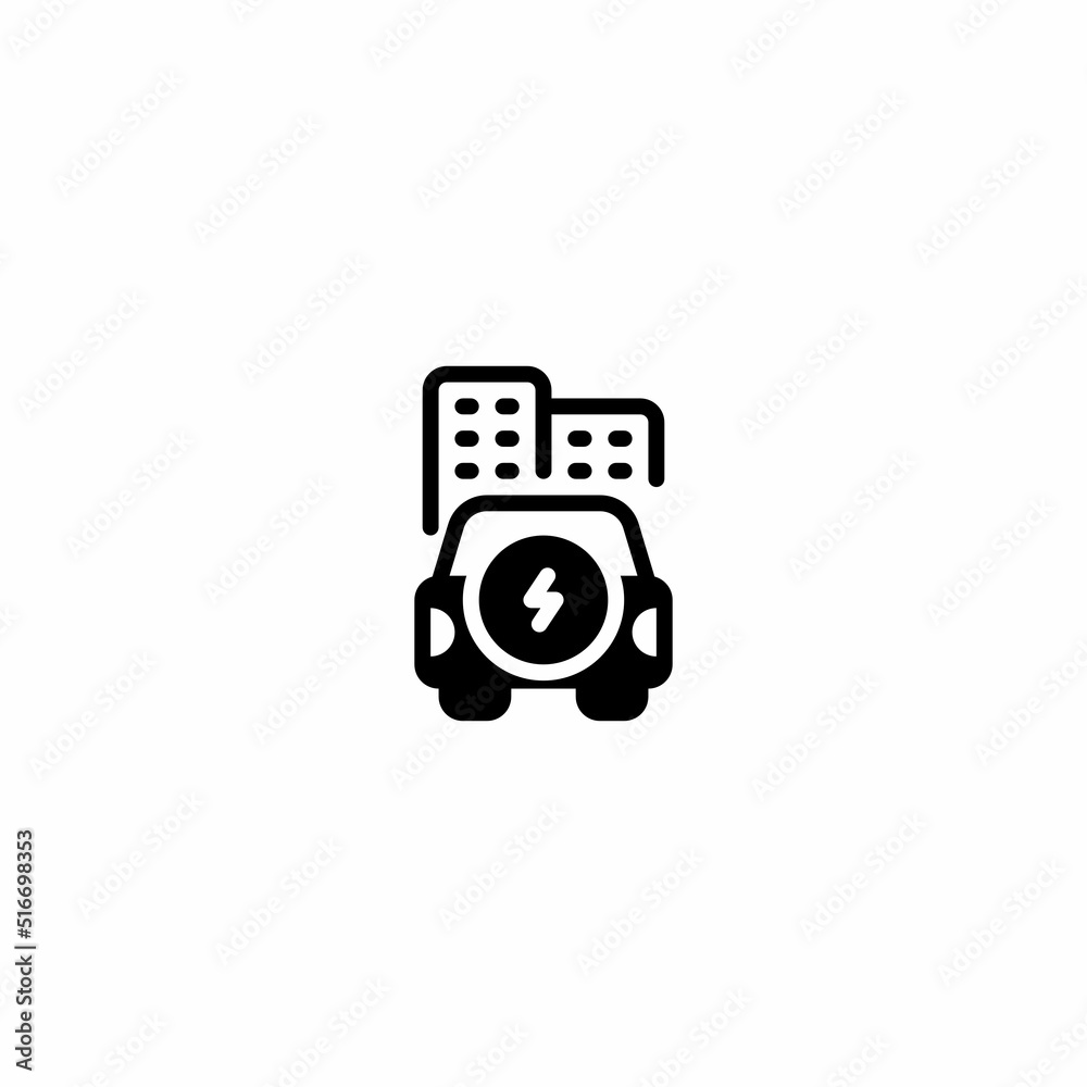 Car Battery Energy city Solid Glyph Icon, Logo, and illustration Car Battery Energy city Solid Glyph Icon, Logo, and illustration
