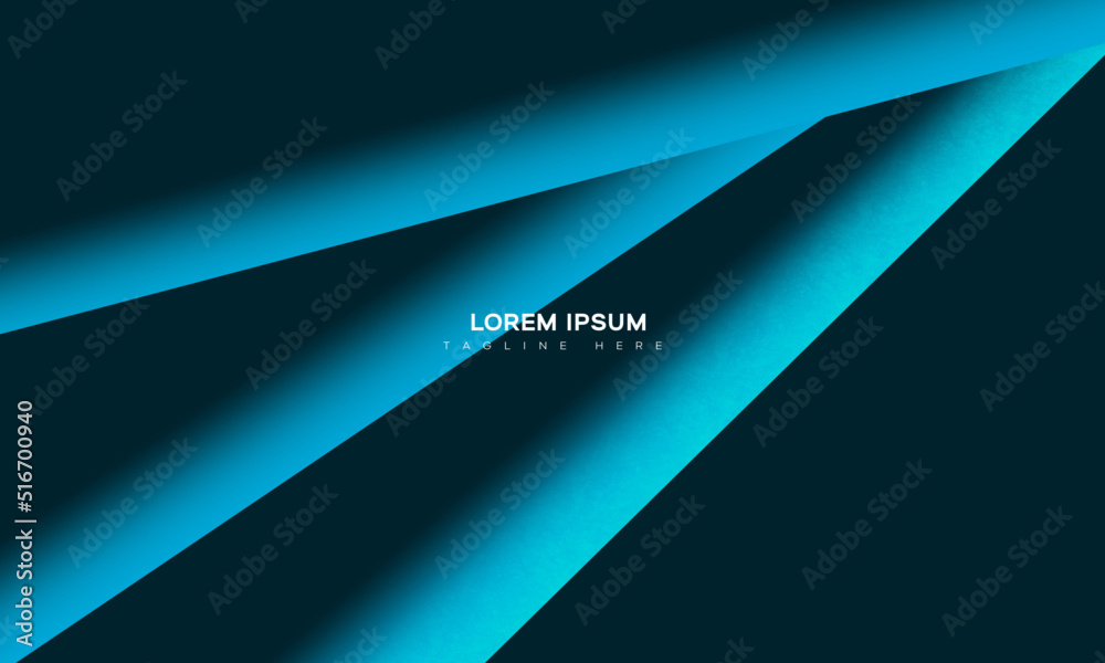 Minimalist deep blue premium abstract background with luxury geometric dark shapes. Exclusive wallpaper design for poster, brochure, presentation, website 