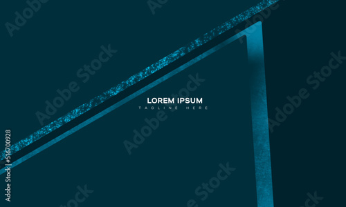 Minimalist deep blue premium abstract background with luxury geometric dark shapes. Exclusive wallpaper design for poster, brochure, presentation, website 