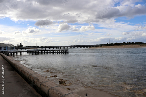 Bridge on Barwon River  Barwon Heads   Geelong  Australia