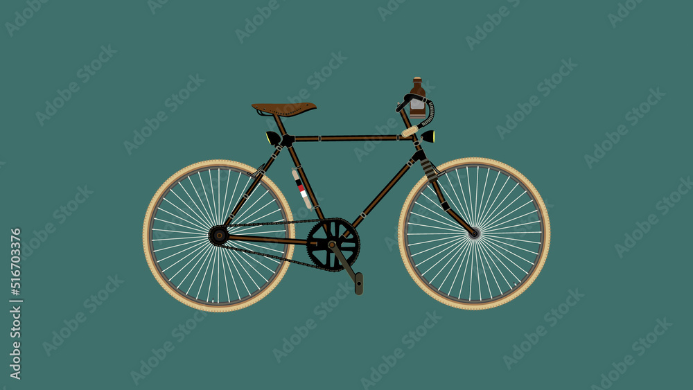 Obraz premium world bike vector photo