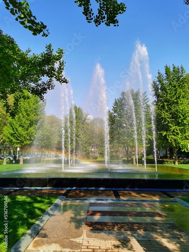 fountain in the park