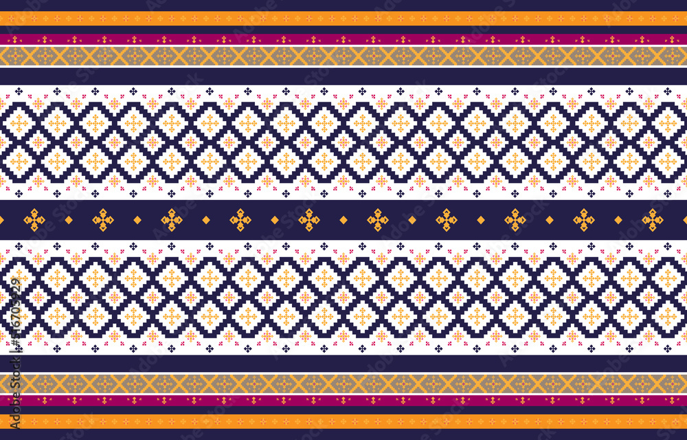 Abstract geometric and tribal patterns, usage design local fabric patterns, Design inspired by indigenous tribes. geometric Vector illustration Abstract geometric and tribal patterns, usage design local fabric patterns, Design inspired by indigenous tribes. geometric Vector illustration