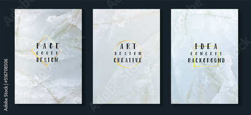 Vector marble texture creative stone ceramic art background design. In A4 size for cover book presentation. brochure layout and flyers poster template.