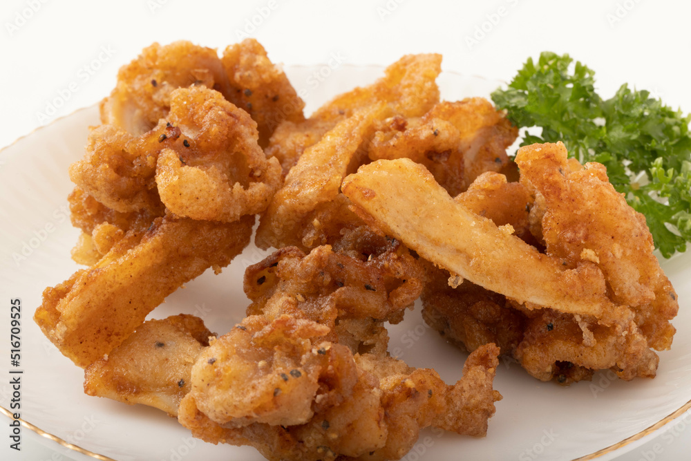 肉つき鶏軟骨　唐揚げ