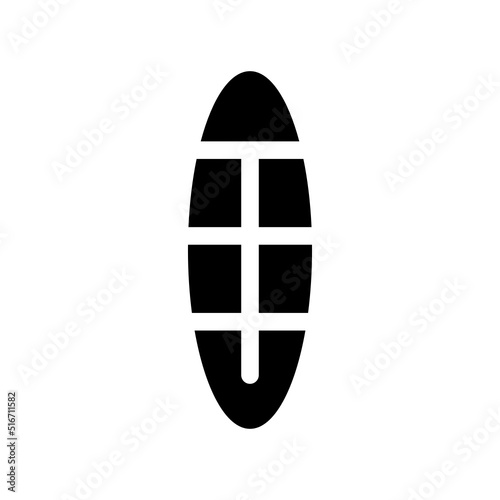Surfboard Icon Vector Symbol Design Illustration