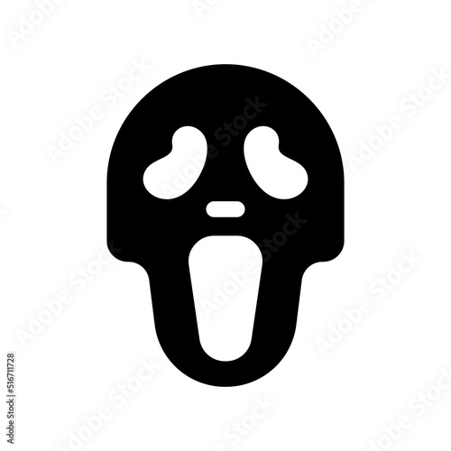 Scream Icon Vector Symbol Design Illustration