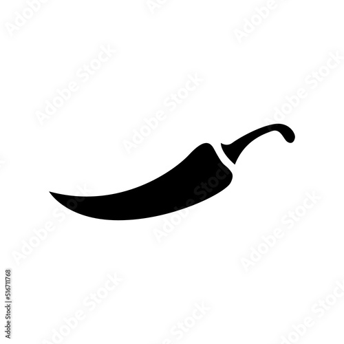 Chilli Icon Vector Symbol Design Illustration