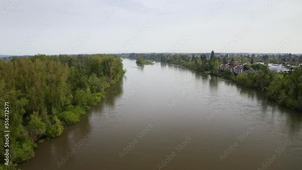 Drone Over Forest and Rivers Drone Over Forest and Rivers